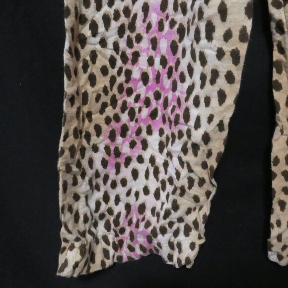 JOE FRESH | medium | 100% Cotton | Leopard Print Pajama Pants - Picture 15 of 16